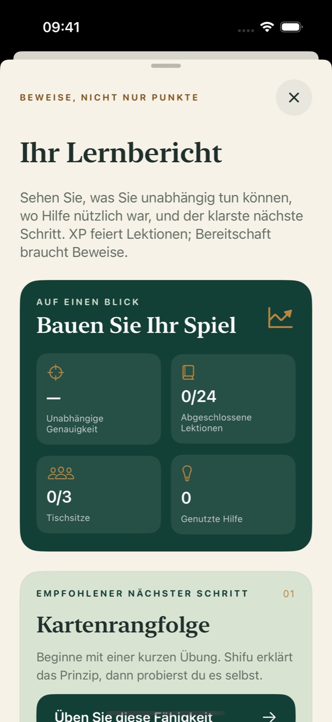 DouDizhu Shifu lokaler Lernbericht