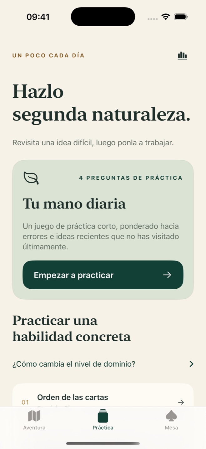 Práctica diaria de DouDizhu Shifu