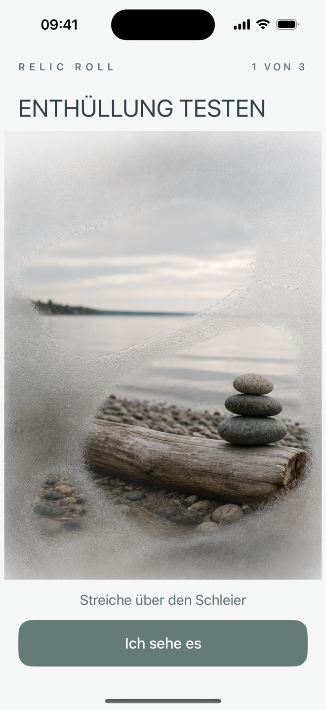 Nebel von einem alten Foto wegwischen