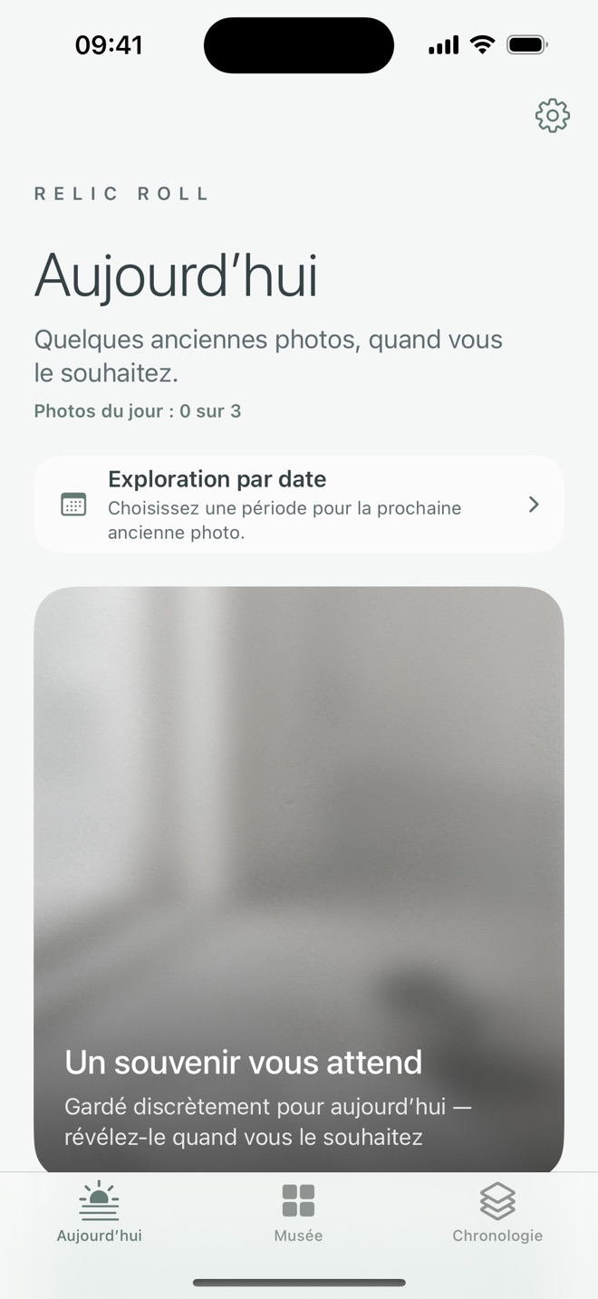 Expérience quotidienne de RELIC ROLL