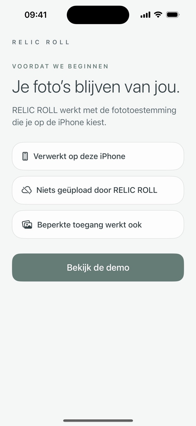 Uitleg over privéverwerking op het apparaat