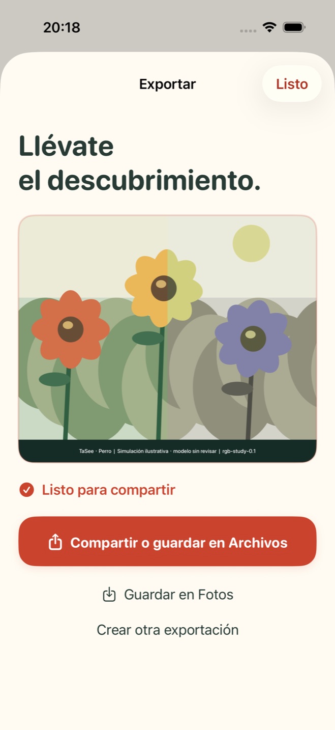 Exportación y uso compartido de imágenes etiquetadas en TaSee